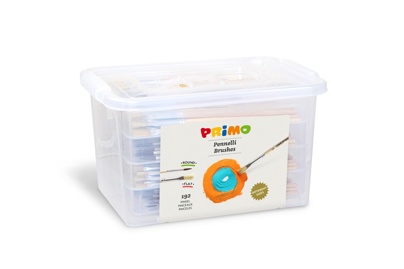 Primo - Pinselsortiment, 192 Stk.