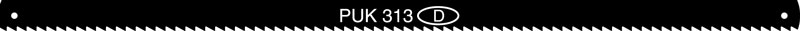 PUK-Sägeblätter für Holz - 12.0 Pack