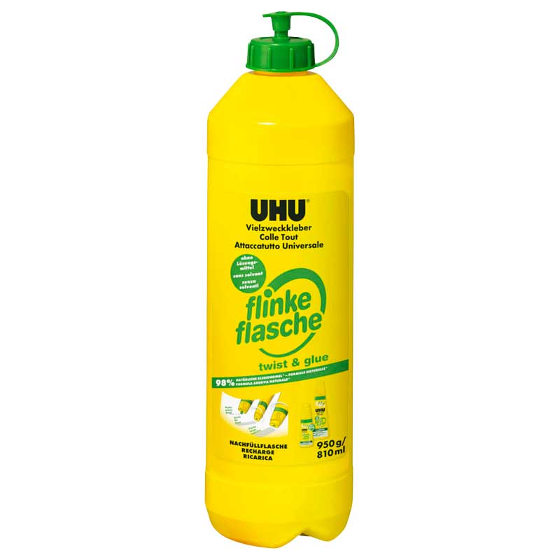 UHU Flinke Flasche 950 g — ohne Lösungsmittel