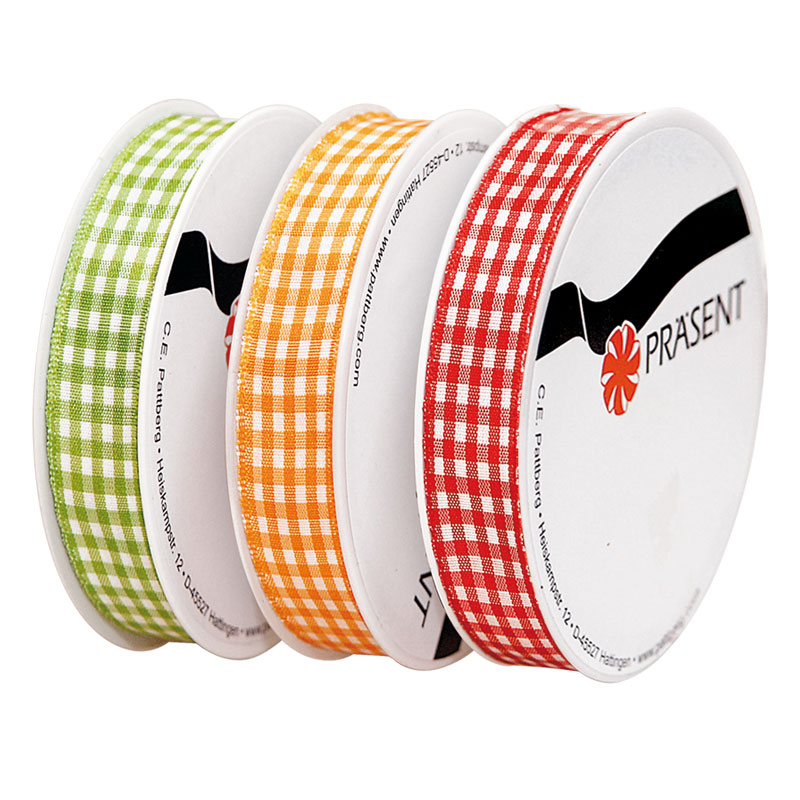 Karoband 10 mm / 20 m — maisgelb