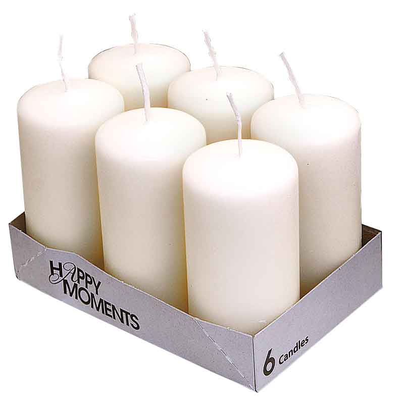 Kerzen, 6 Stk. — 50 x 100 mm