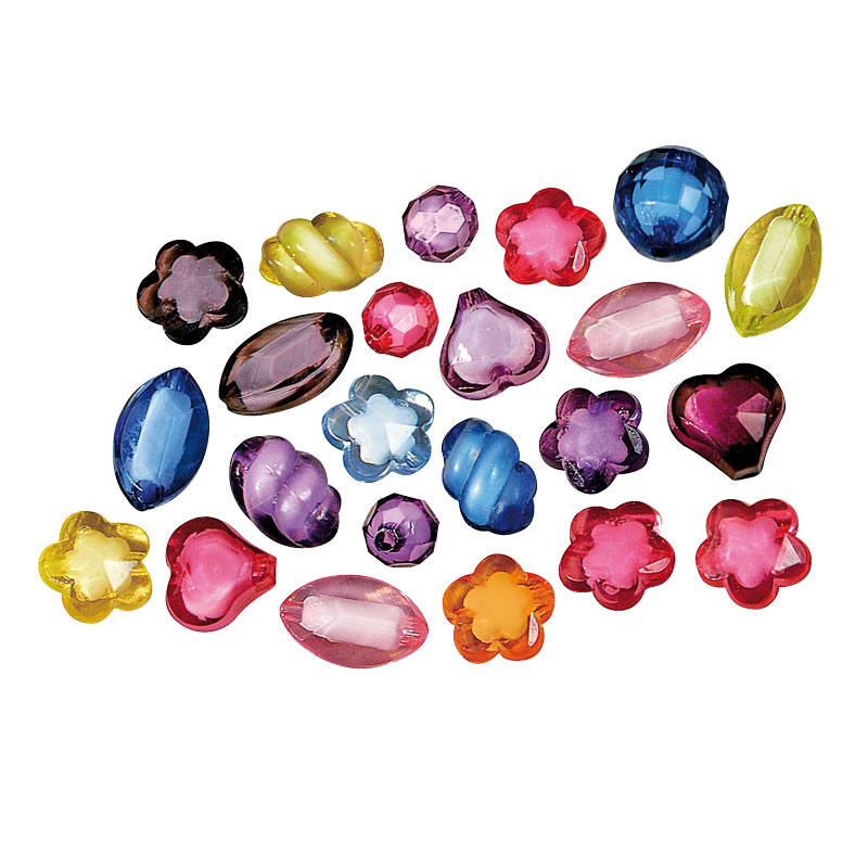 Facettenperlen - Mix