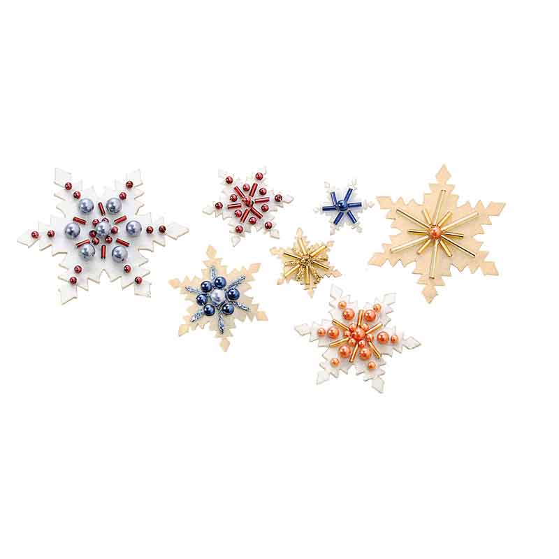 Wachsperlen 8mm / 28 Stk. - weiß