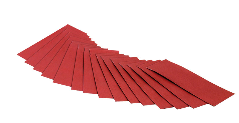 Mini Papiertüten 5,3 x 11,5 cm — rot