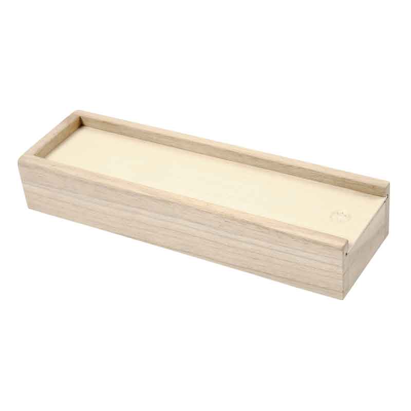 Holz Stiftebox 20 x 6 x 3,5 cm - 1.0 Stk