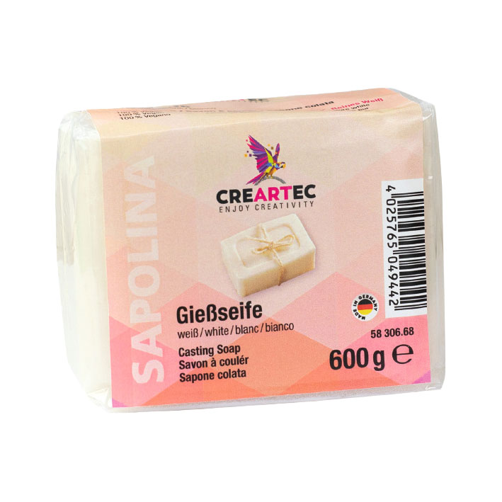 Gießseife 600 g — weiß