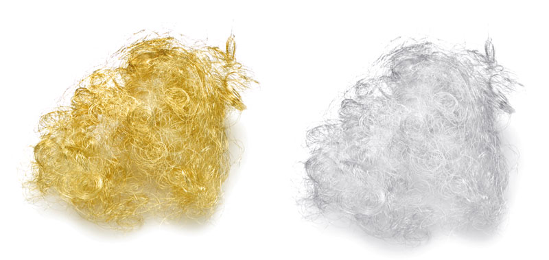 Flower - Hair, 20 g - silber