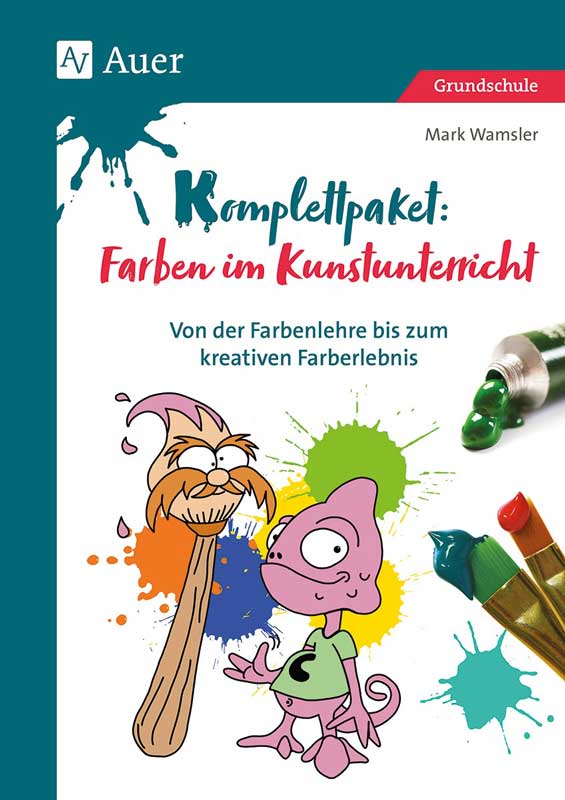 Komplettpaket Farben im Kunstunterricht — 1. bis 4. Klasse