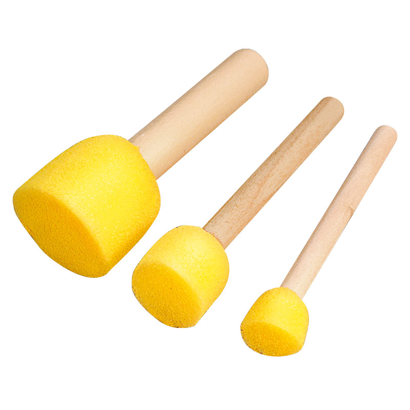 Schwammstempel Set - 3 Stk.