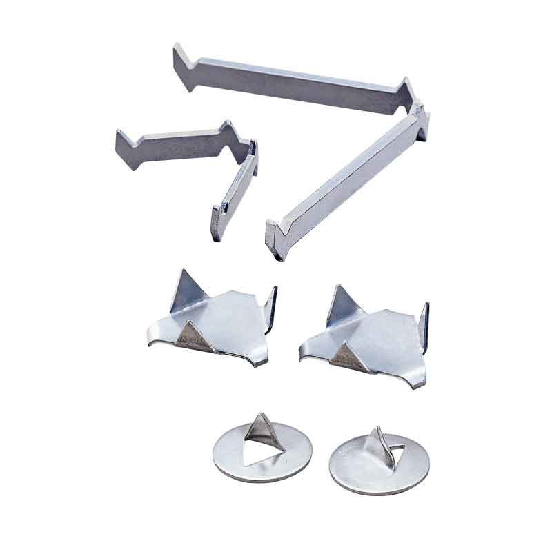 Edelstahl Dreifüsse - Set 29 Stk.