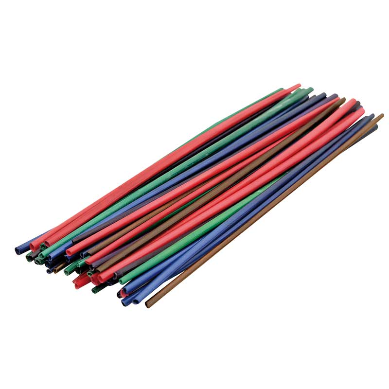 Strohhalme, 50 Stk. — farbig sortiert