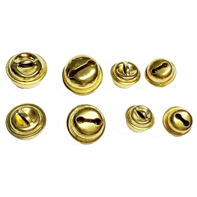 Schellen-Mix 110 Stk. — gold