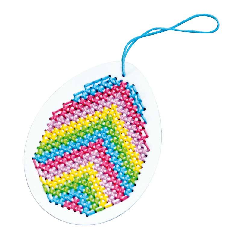 Stickkarten, 8 Stk. - Ostern