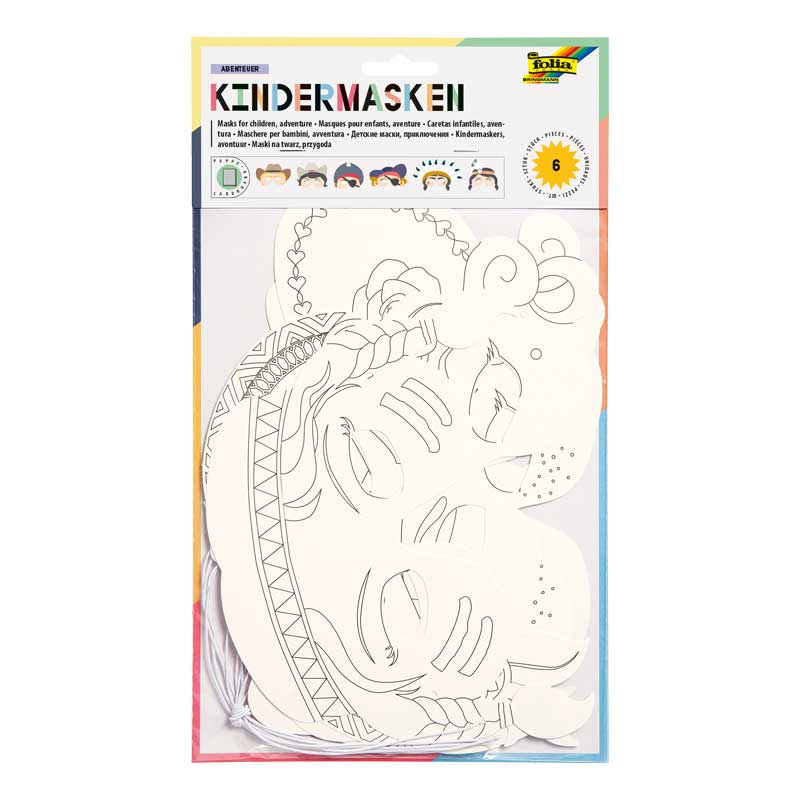 Kindermasken, 6 Stk.