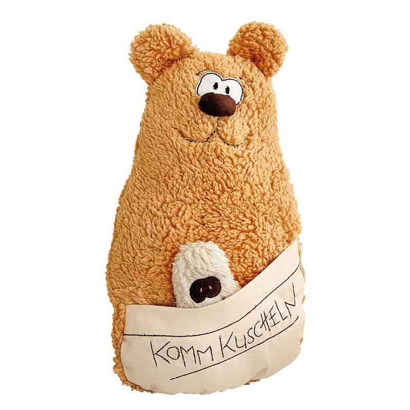 Baumwoll - Teddystoff - Eisbär