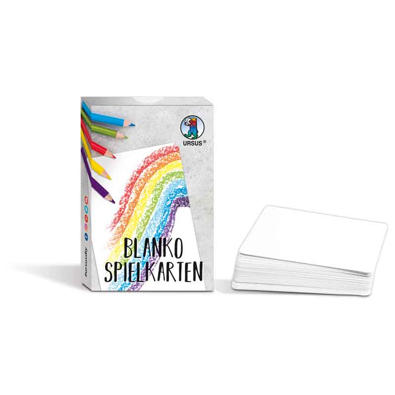Blanko - Spielkarten, 36 Stk.