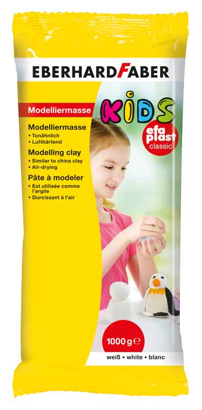 EFA Plast Kids, 1 kg — weiß