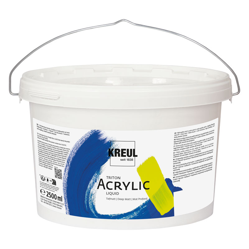 Triton Acrylfarben, 2.500 ml — weiß