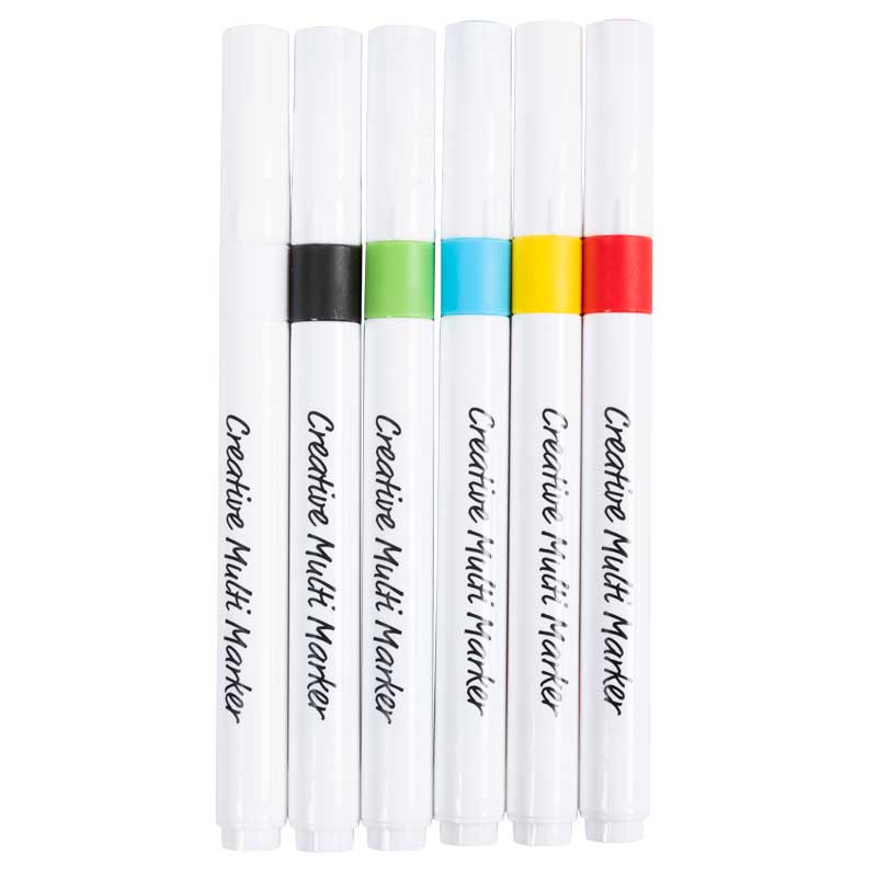 Creative Multi Marker, 6 Stk — farbig sortiert