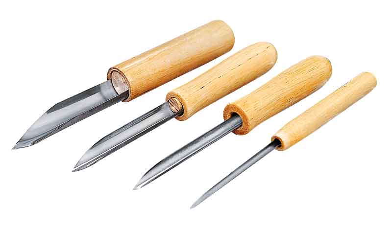 Lochschneider-Set, 4 Stk.