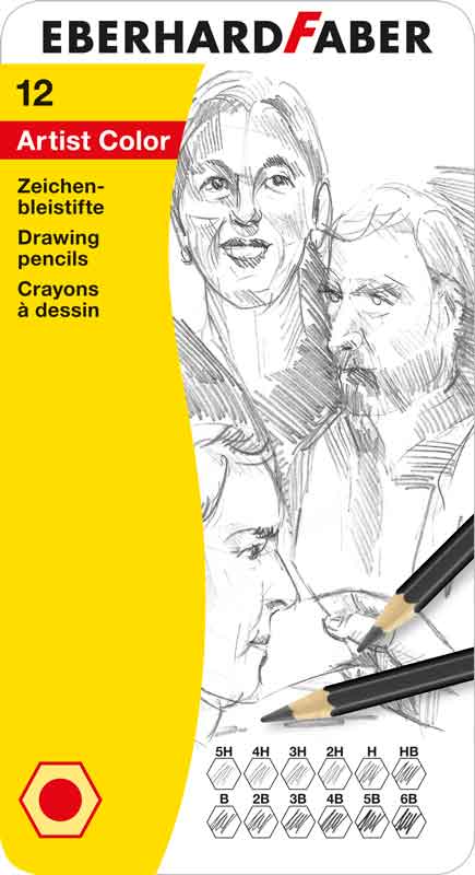 EFA Artist Color Zeichenbleistifte, 12 Stk.