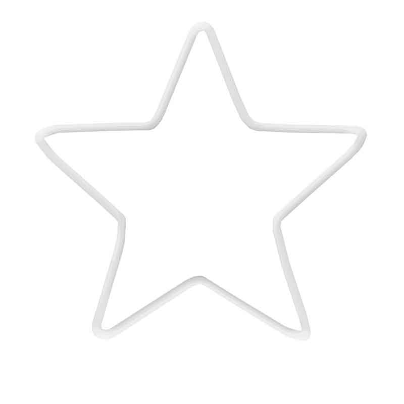 Drahtform, 14 cm - Stern