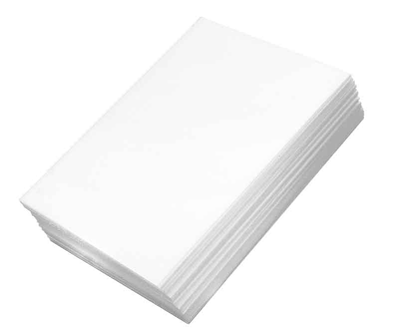 Hartschaumplatten — DIN A4