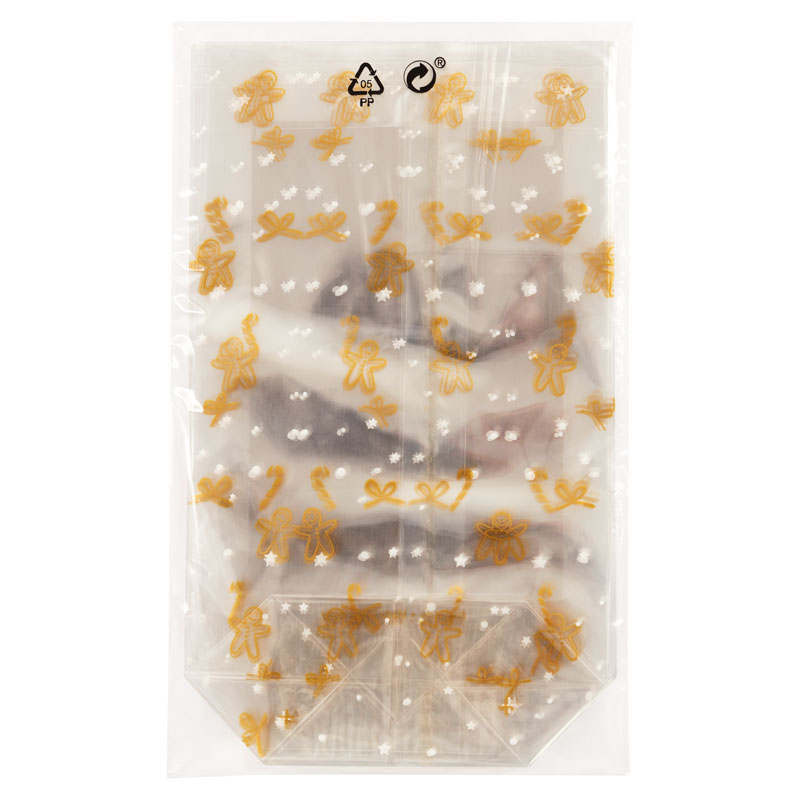 Zellglas Beutel 100 Stk. — Weihnachten / 11 x 19 cm