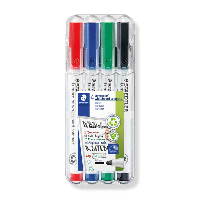 STAEDTLER Lumocolor / 4 Stk — 1 - 2 mm
