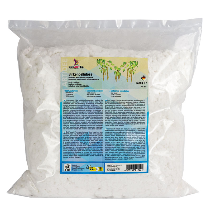 Zellstoff Birke, 500 g