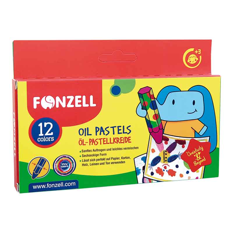 Öl - Pastellkreiden 12 Stk