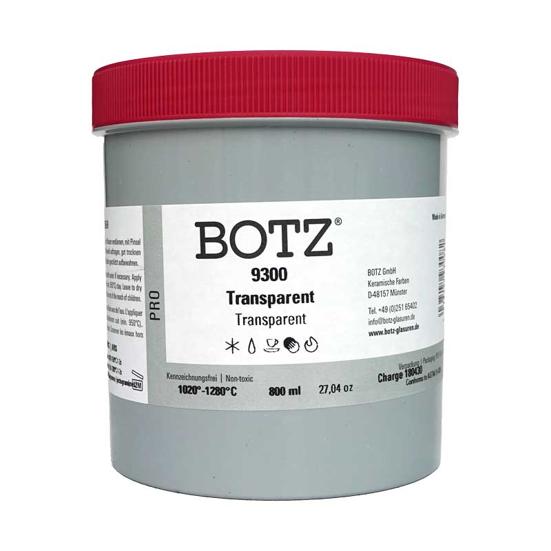 BOTZ PRO Flüssigglasur, 800 ml - transparent