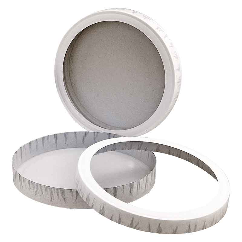 Laternendeckel 15 cm / 10 Stk. — weiß