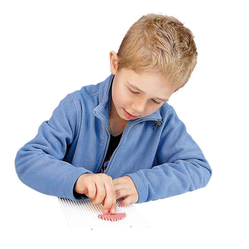 Hama - Bügelperlen Midi, 1.000 Stk. - weiß