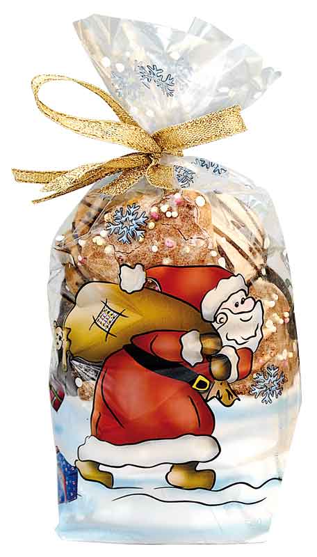 Zellglas Beutel 11,5 x 19 cm / 10 Stk — Weihnachten