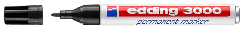 Edding 3000 - schwarz