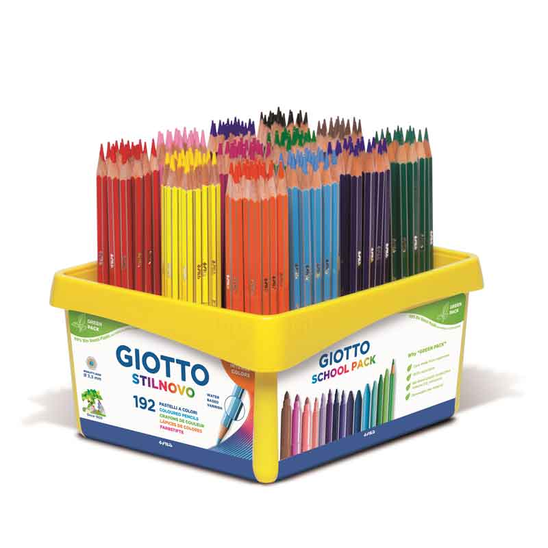 GIOTTO - Stilnovo, 192 Stk. — farbig sortiert