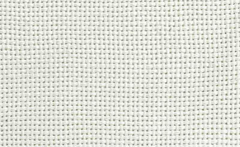 Zählstoff Lisa, 180 cm breit — weiß