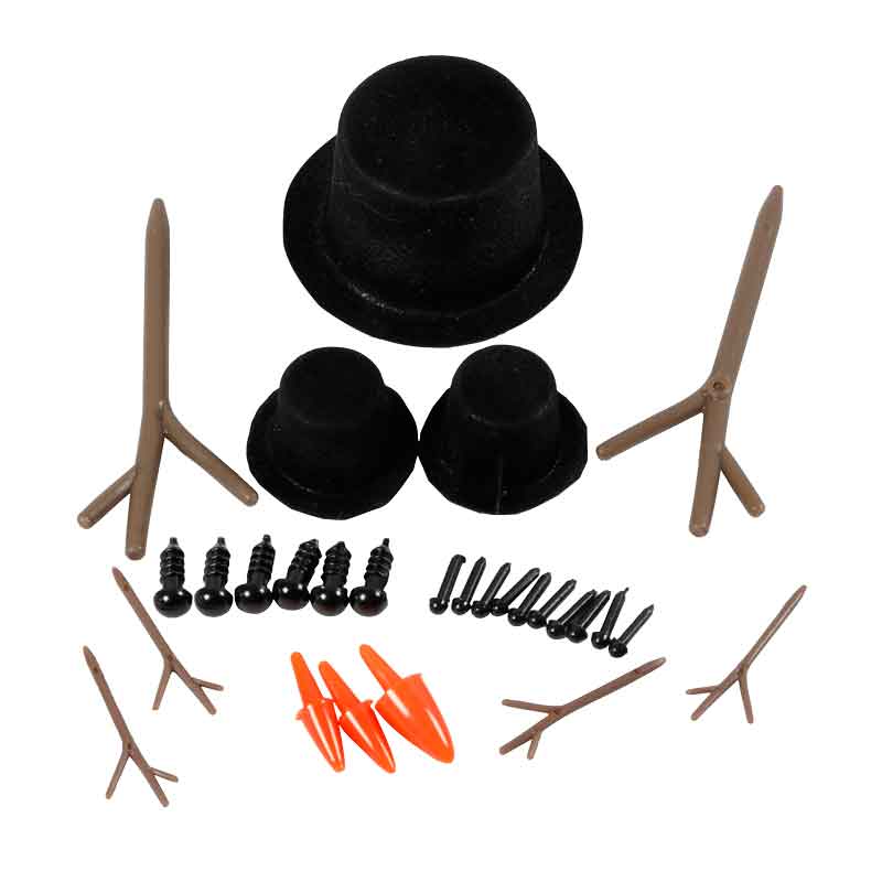 Deko Teile - Set — Schneemann