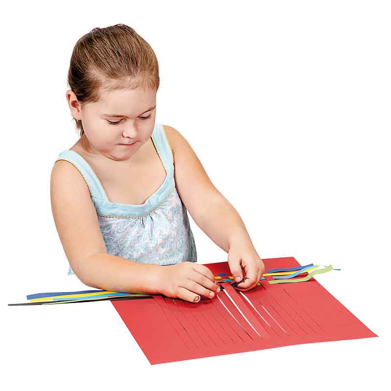 Riesen - Flechtblätter — farbig sortiert