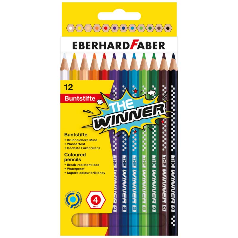 EFA The Winner Buntstifte, 12 Stk.