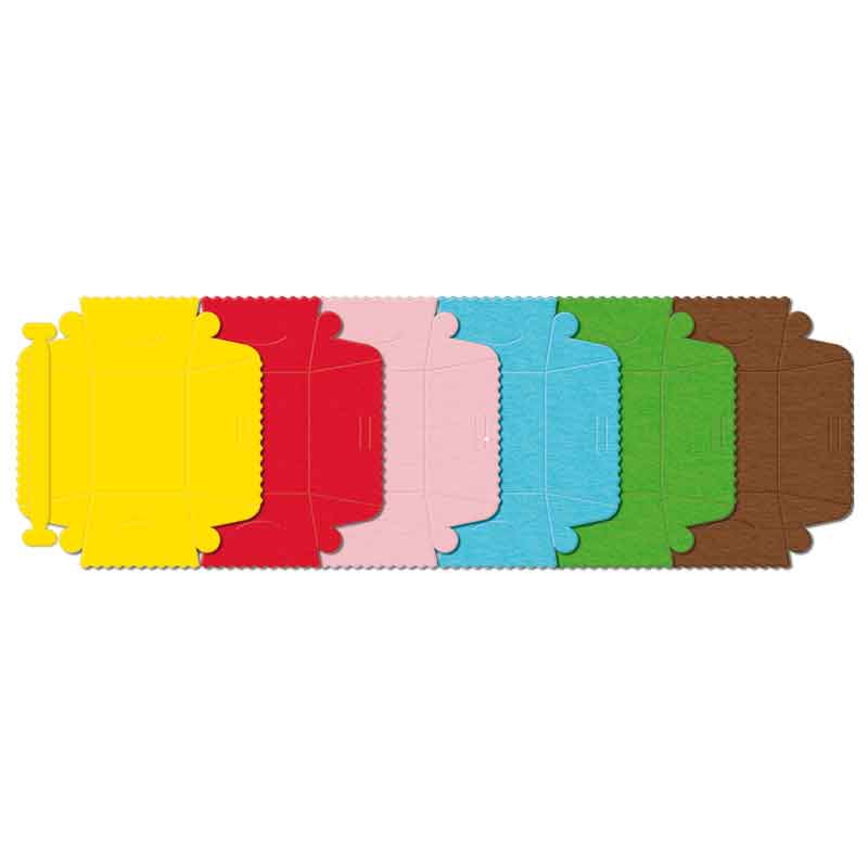 Osterkörbchen, 20 Stk. — 6 Fb. Sortiert